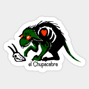 EL CHUPACABRA Sticker